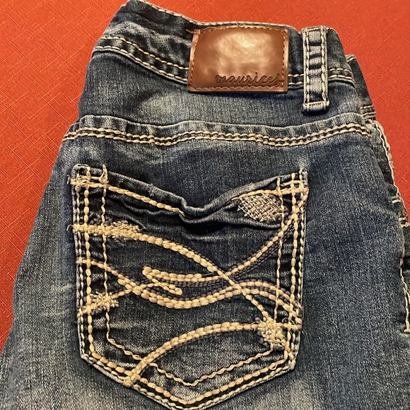 MAURICES Stretch Denim Boot Jean - size 5/6 Long - Picture 2 of 14